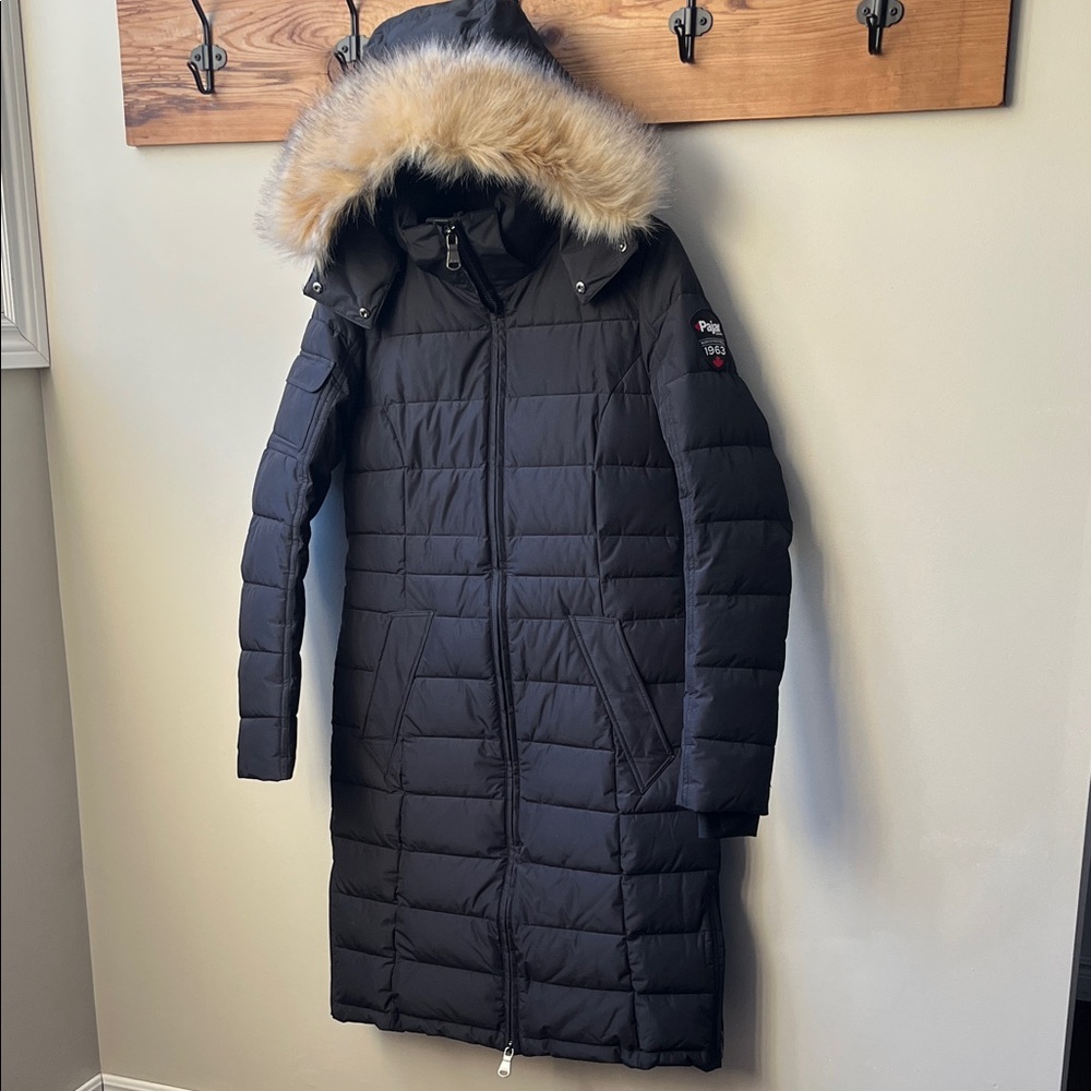 Pajar Black Long Puffer Coat